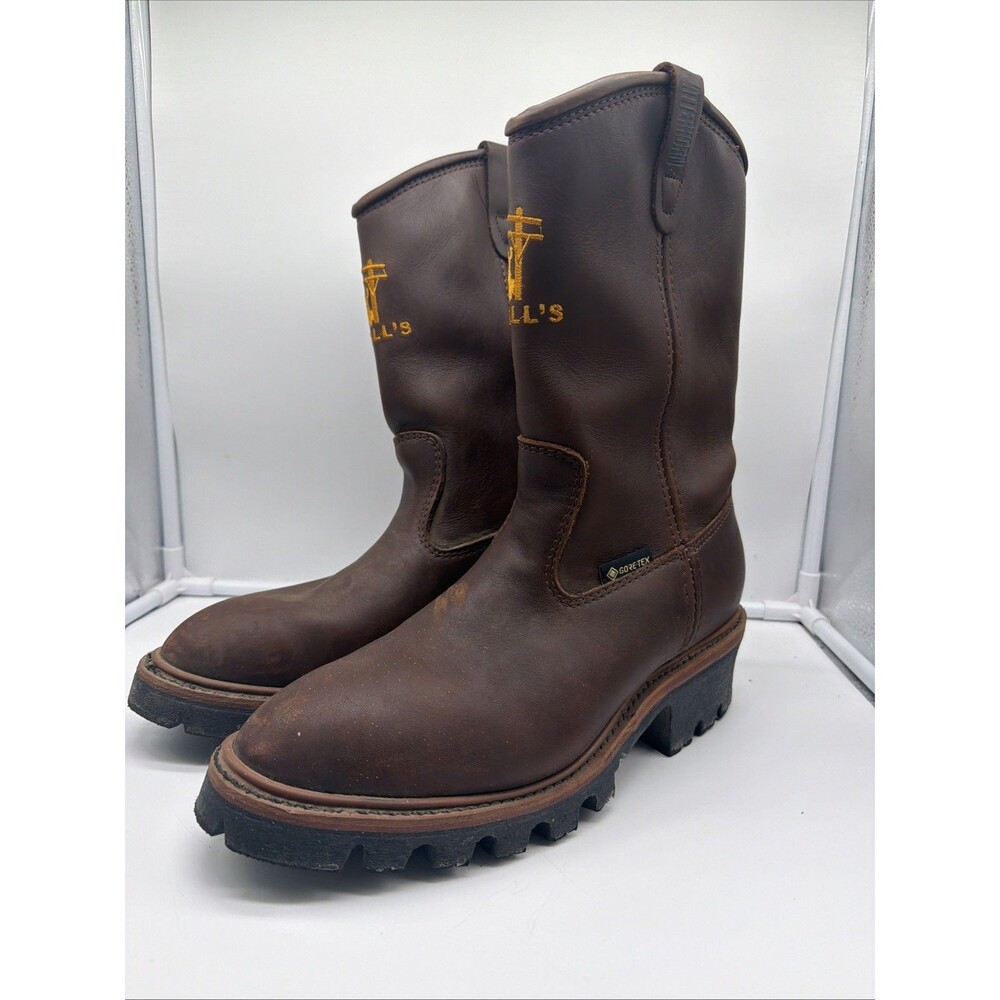 Hall's Matterhorn 12" Pull-On 628W WP Men’s 9.5 D Insulated Boots *Made In USA*